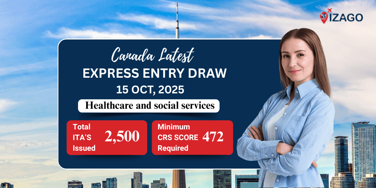 Express Entry Draw 373 | 2,500 ITAs in Express Entry's Healthcare and social services