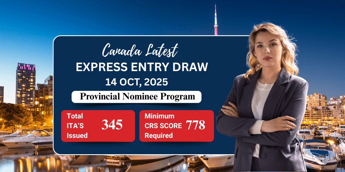 Express Entry Draw 372 | Issued 345 ITAs under PNP