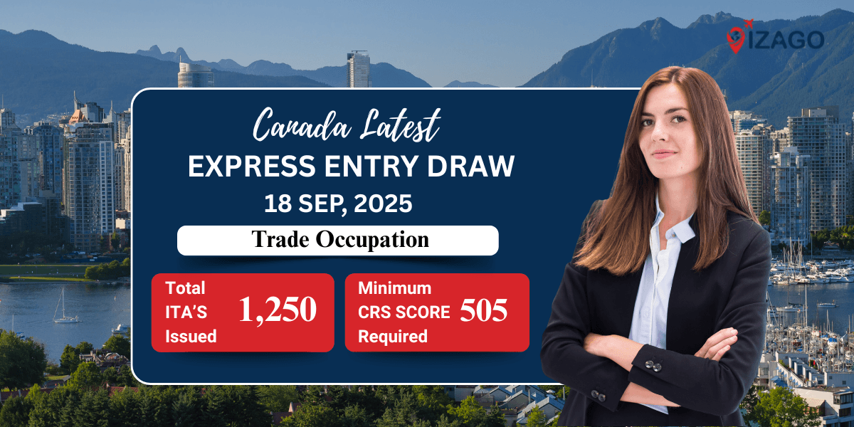 Express Entry Draw 368 | Issued 1,250 Invitations For Trades Category