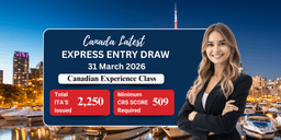 Express Entry Draw 407 | Issued 2,250  ITAs
