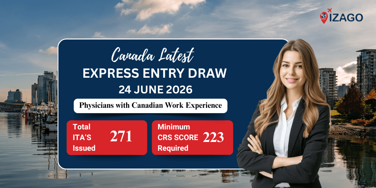 Canada issues 271 Invitations to Apply for Physicians in the Canadian Experience Class