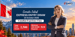 Canada Invites 2,500 CEC Candidates In The Latest Express Entry Draw With A CRS Of 519