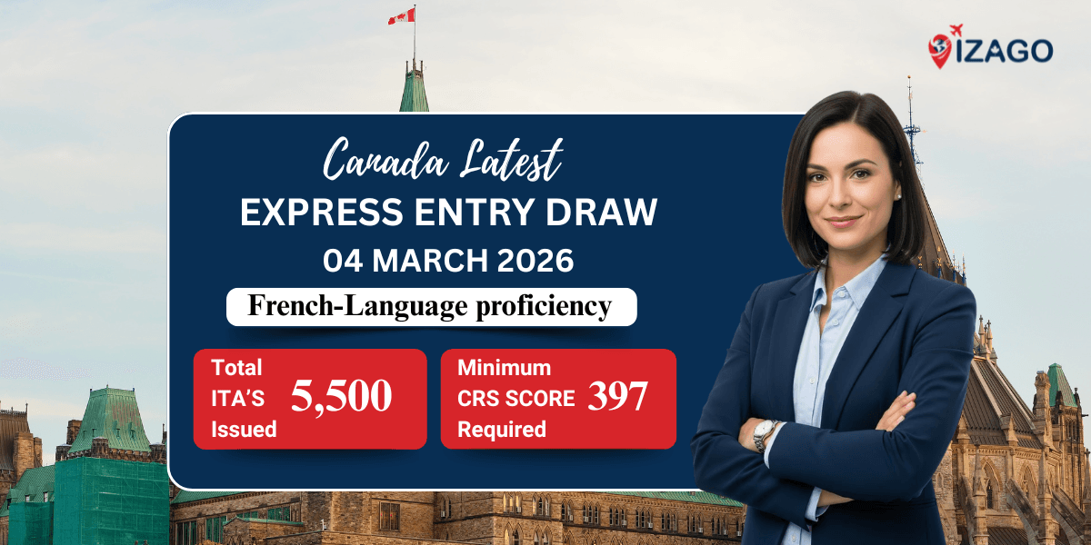 Express Entry Draw 401 | 5,500 PR Invitations to Apply