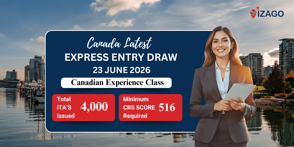 Canada holds a major Canadian Experience Class (CEC) with 4,000 Invitations