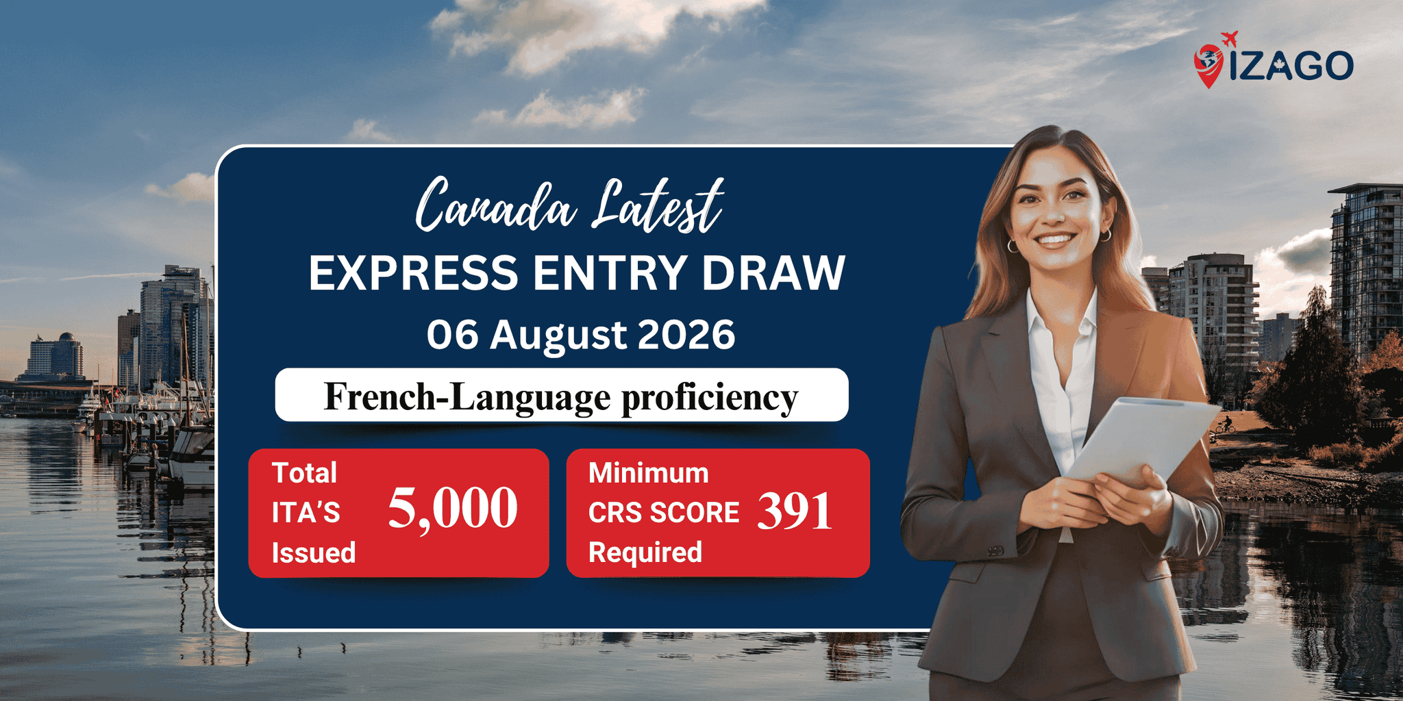 IRCC issued 5,000 ITAs for francophone professionals under the latest Express Entry draw