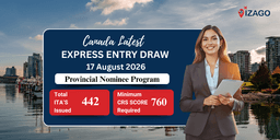 IRCC issued 442 ITAs for Provincial Nominee Program in the latest Express Entry Draw