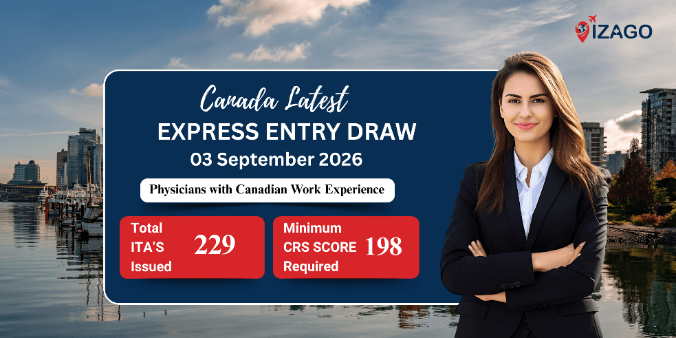 Canada invites 229 physicians with work experience in the latest Express Entry draw