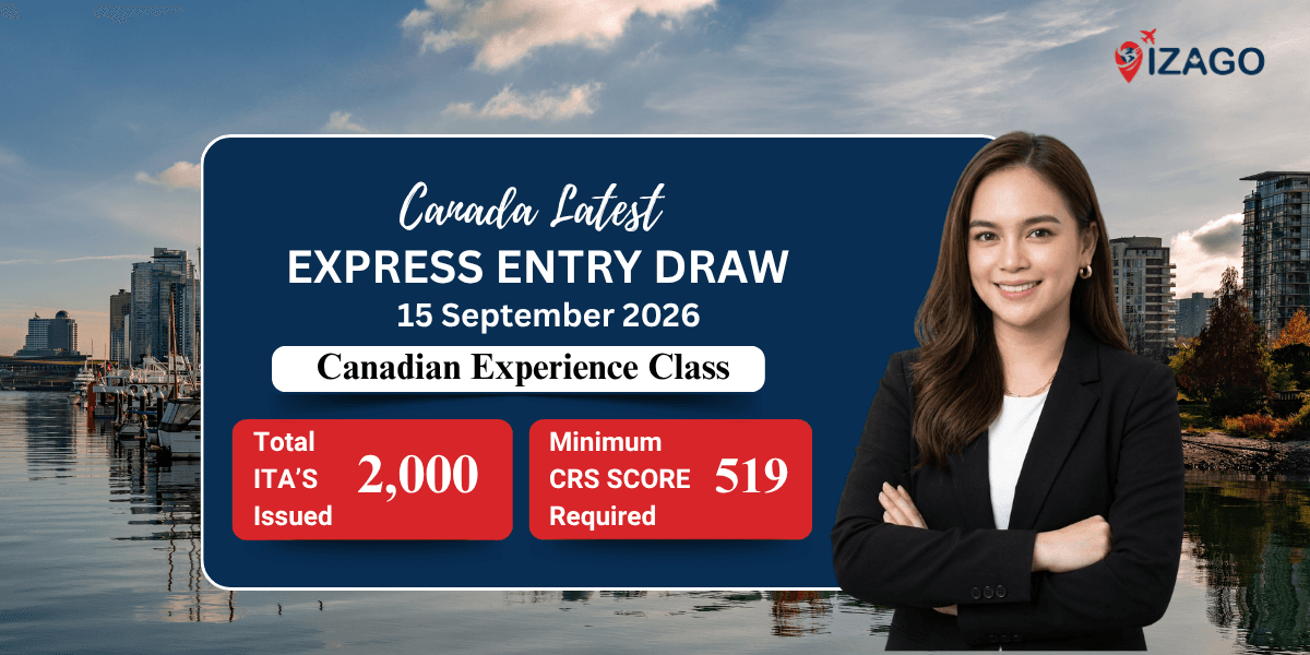 Canada Issues 2,000 Invitations In The Latest Express Entry Draw For CEC Candidates With A CRS Score Of 519