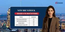 New Brunswick issued 678 Invitations to Apply (ITA) through the PNP Program