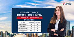 British Columbia PNP draw has issued around 287 invitations to apply