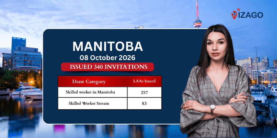 Manitoba issues 340 Letters of Advice to Apply (LAAs) under the latest PNP draw