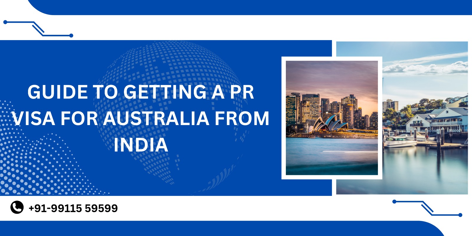 This image about the Guide to Getting a PR Visa for Australia from India
