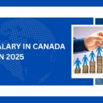 This image all about Average Salary in Canada